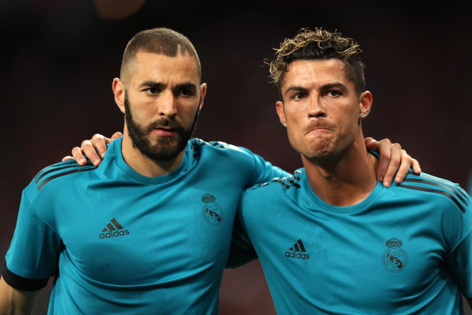 Karim Benzema and Cristiano Ronaldo have both scored more goals for Madrid than Sergio Ramos