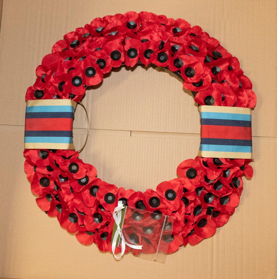 Prince Harry’s Remembrance Day wreath was traced to the Royal British Legion’s Kent HQ