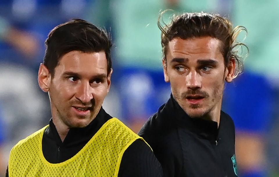 There have been constant rumours that Messi and Griezmann do not see eye to eye