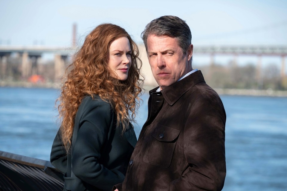 Nicole and Hugh on the HBO drama thriller