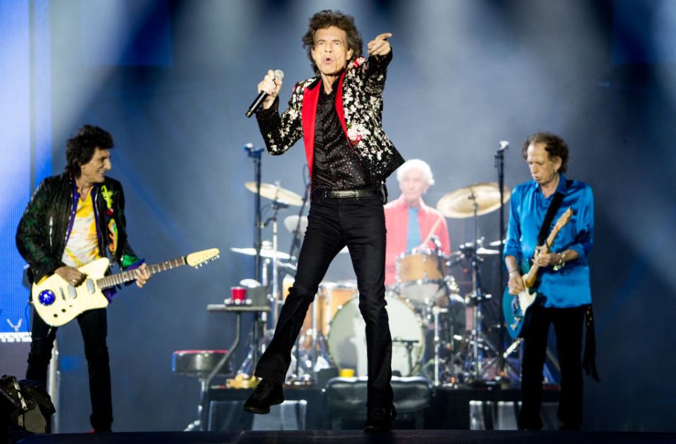 The Stones' legend says he learned a lot about being a frontman like Mick Jagger