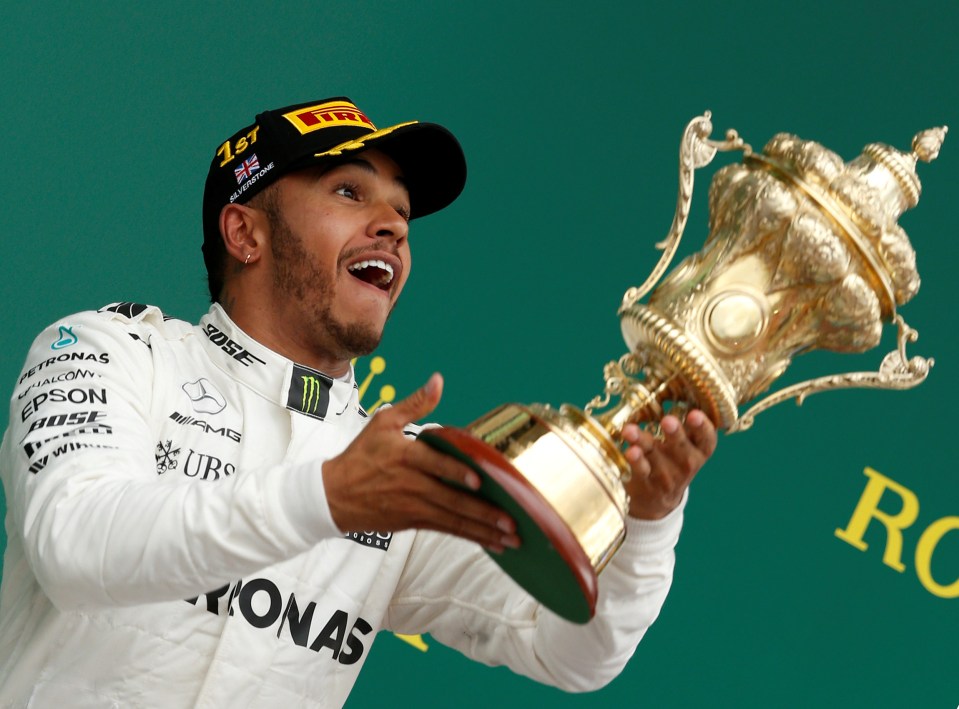 Hamilton has already won the driver's title in 2008, 2014, 2015, 2017, 2018 and 2019