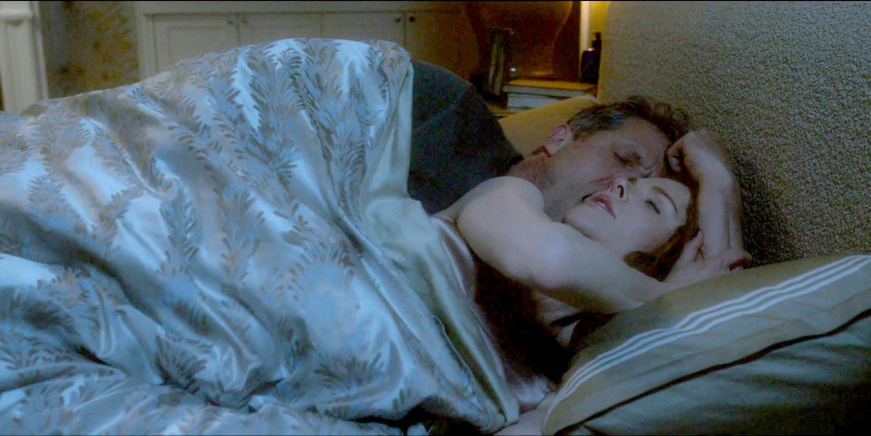 Nicole in a sex scene with Hugh Grant 