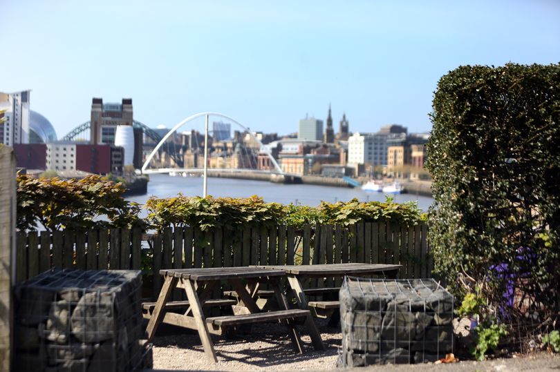 The Free Trade Inn has the best view of the Tyne bridges