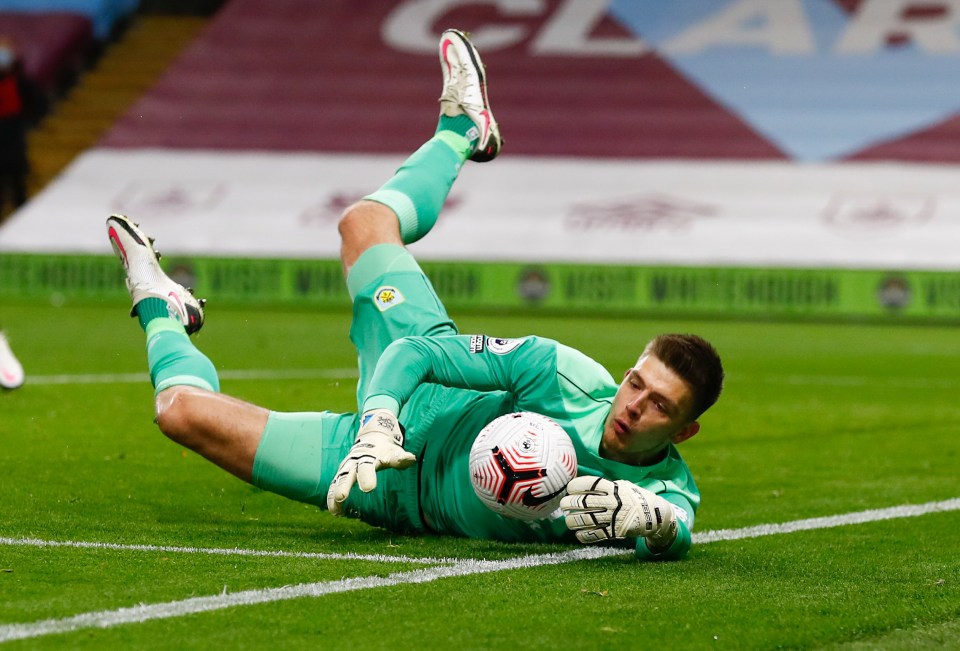 Nick Pope is the other option in Southgate's latest England squad