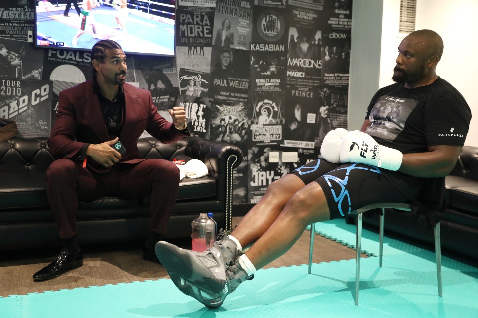 Whyte said Chisora's manager David Haye should have been in his corner 