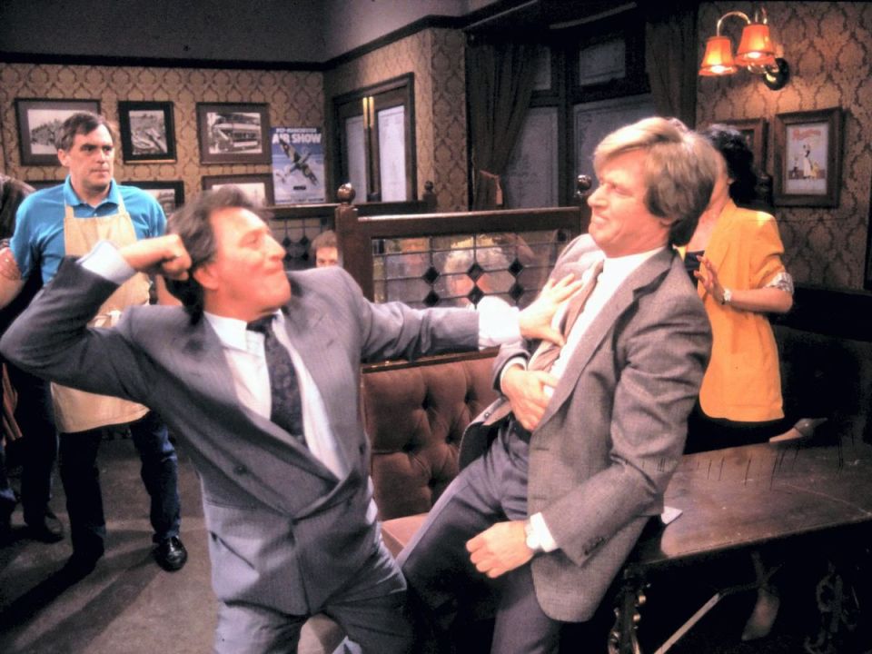 Perhaps the most famous feud of all was that of Ken Barlow and Mike Baldwin