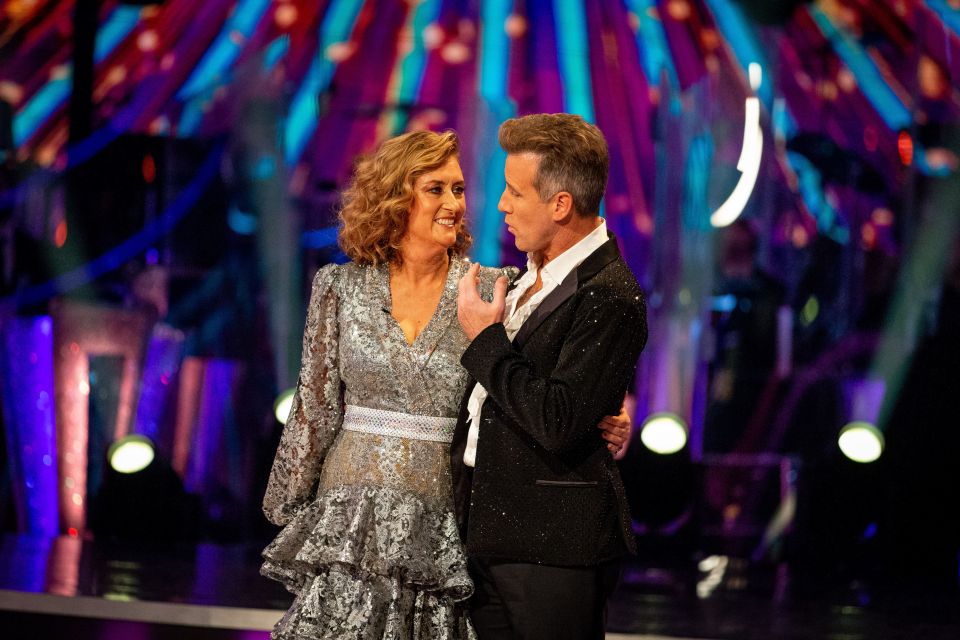 Jacqui and Anton were the first Strictly pair to be eliminated 