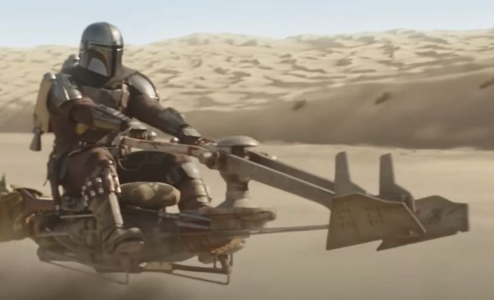 The Mandalorian is available to watch exclusively on Disney Plus