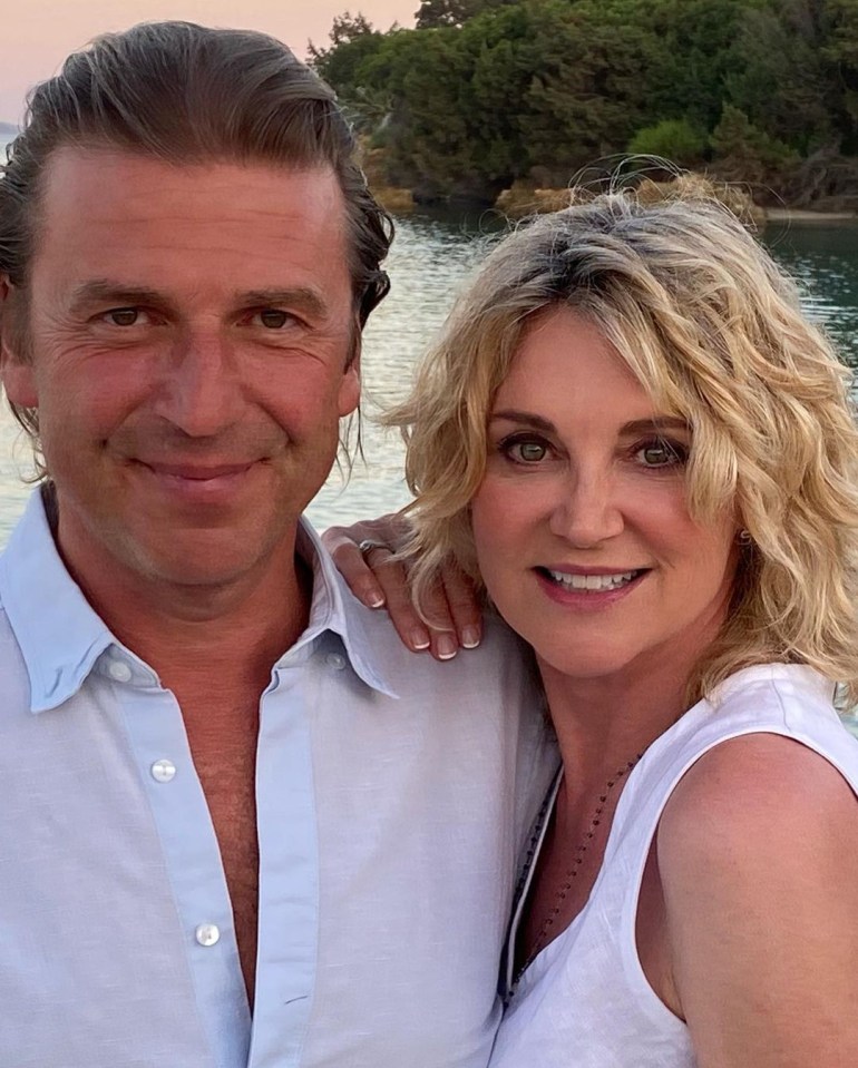 Anthea, who has been married twice before, is engaged to business tycoon Mark Armstrong