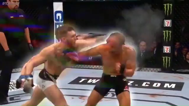 McGregor seen here finishing Eddie Alvarez 