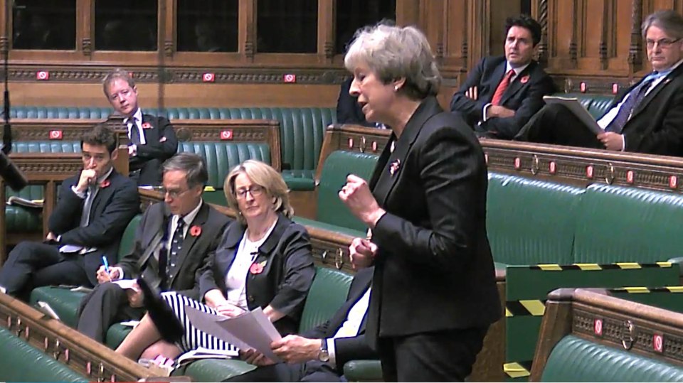 Theresa May attacked the Government's use of stats, which she said were being used to influence lockdown decisions