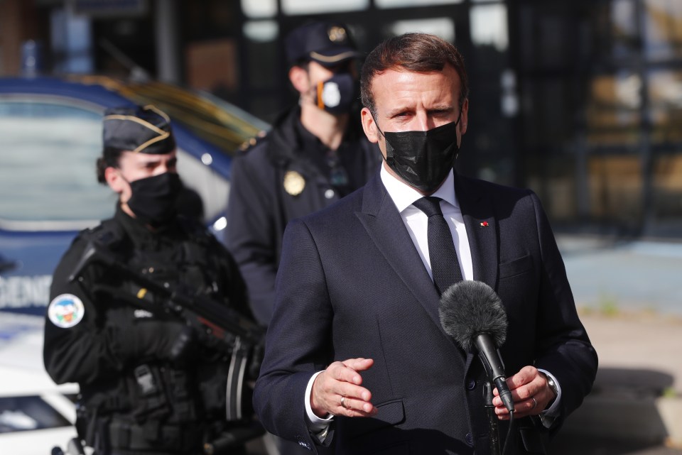 Emmanuel Macron has said that some communities in France have become 'breeding grounds' for terrorism