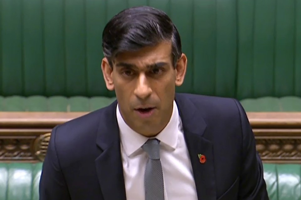 Chancellor Rishi Sunak updated ministers in the House of Commons in his Budget