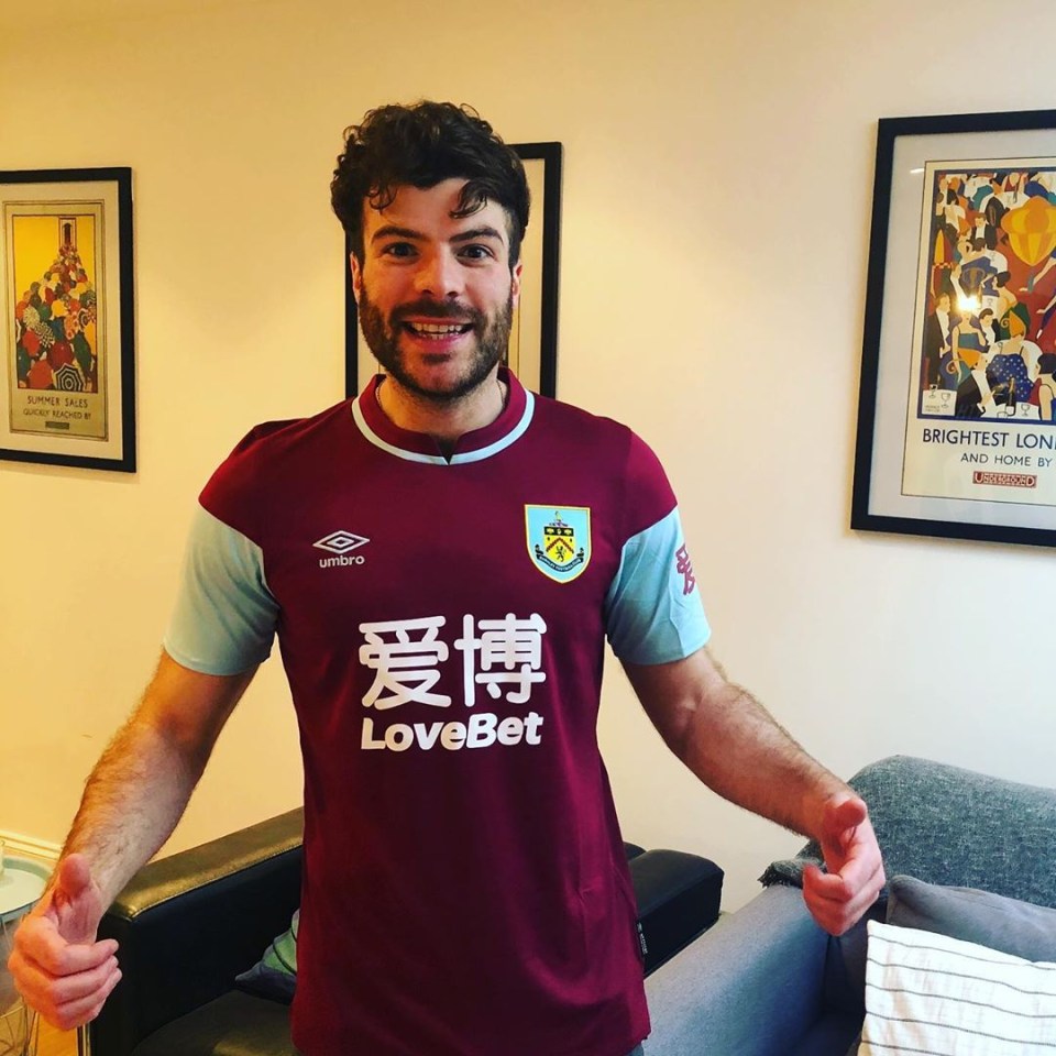 Burnley FC fan Jordan North thought of the stadium Turf Moor as his 'happy place'