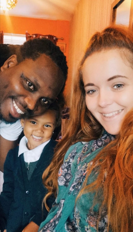 Christina Baxter's ex Ahmead Yakubu moved in with her during lockdown to help look after their daughter Kiki, four