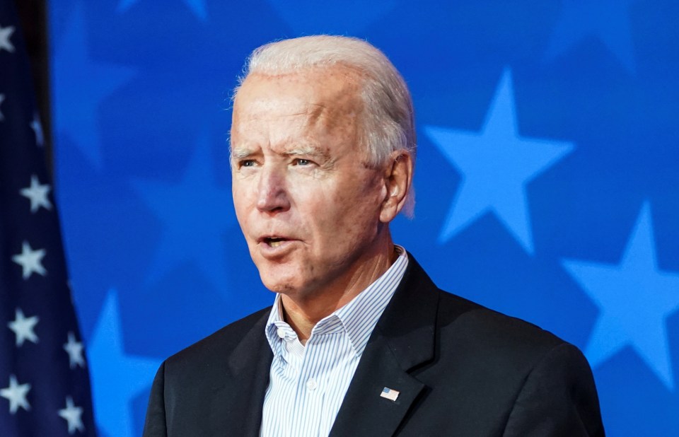 Joe Biden is on course to win the election