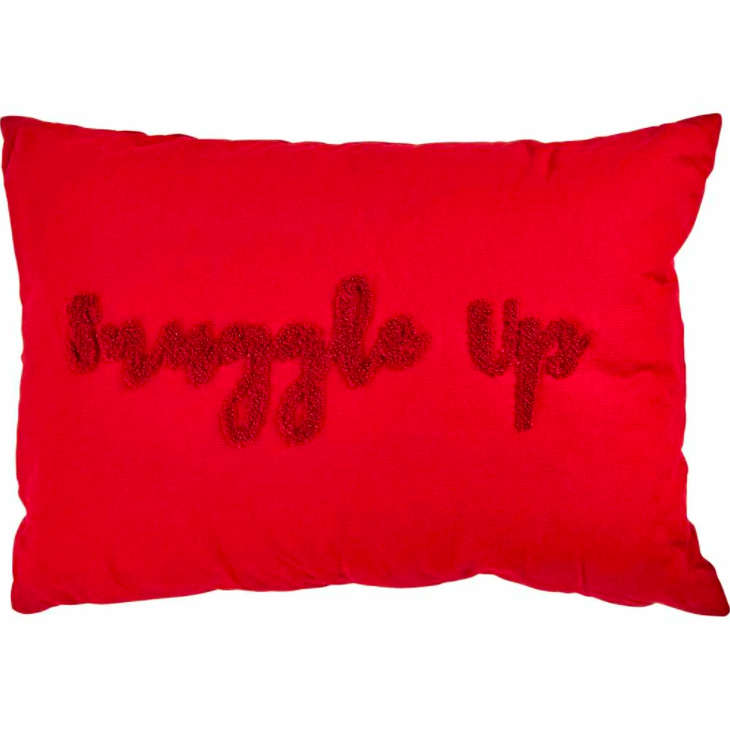 Add a touch of fun with this slogan cushion