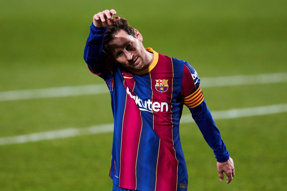 Lionel Messi looked set to leave Barcelona in the summer