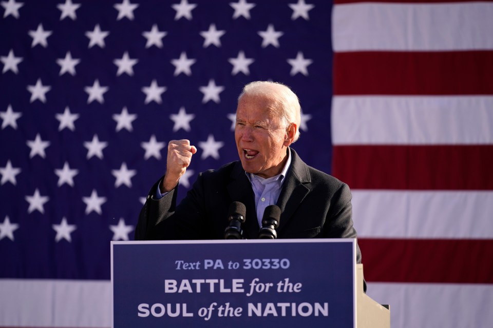 One Brit placed over £1million on Joe Biden winning Tuesday's contest