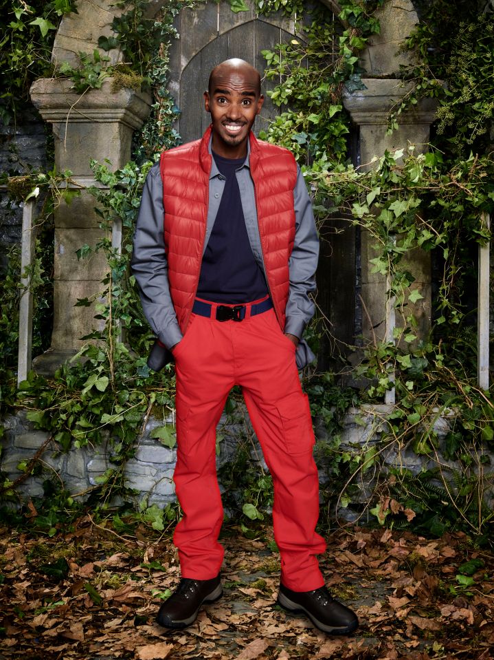  Mo Farah has been a big fan of I'm A Celebrity for a number of years