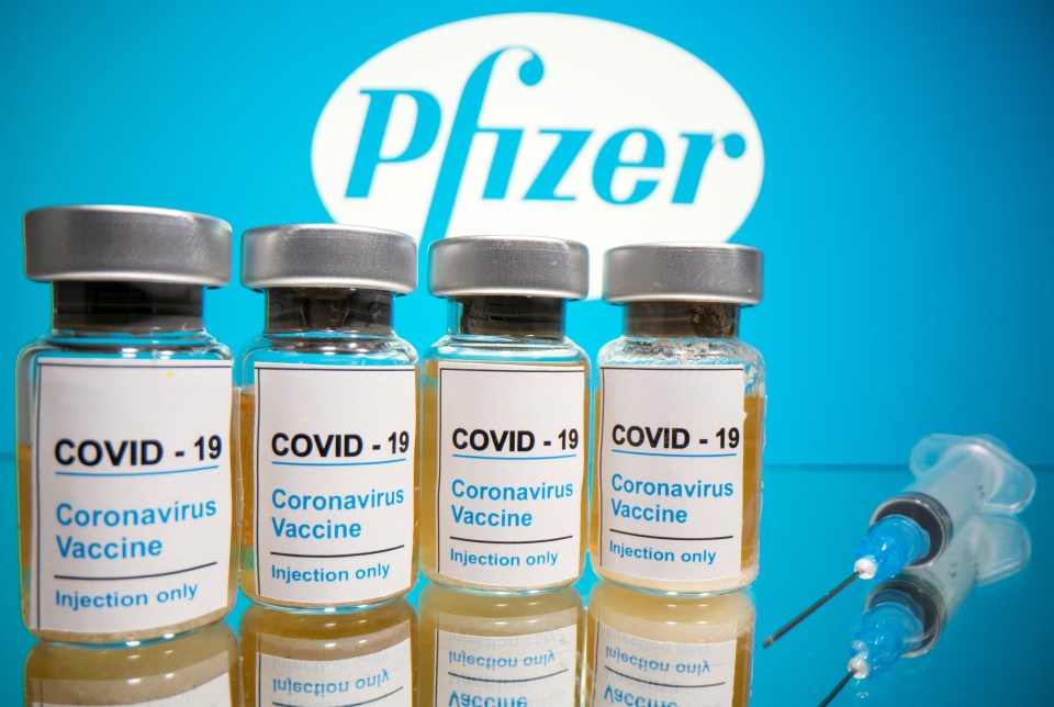 Pfizer's jab could be rolled out imminently 