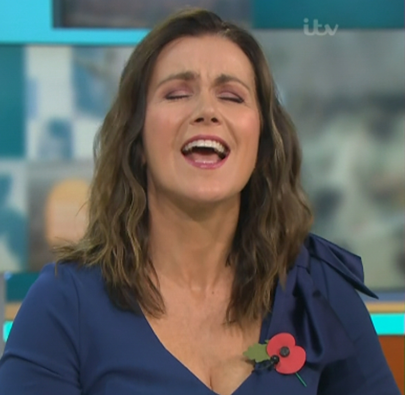 Susanna Reid is so happy with the idea of a Covid vaccine she mimicked Meg Ryan's famous fake orgasm scene from When Harry Met Sally