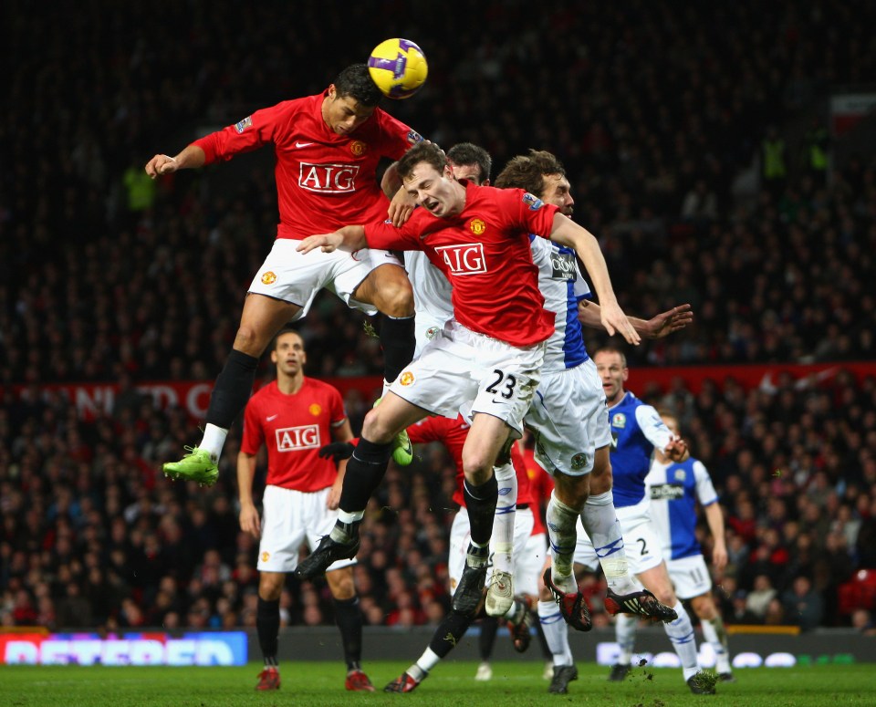 Jonny Evans won three league titles and two League Cups at Old Trafford