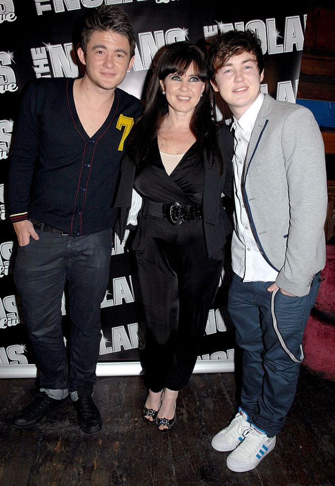 The actor also has sons Shane Jr. (L) and Jake with ex Coleen Nolan