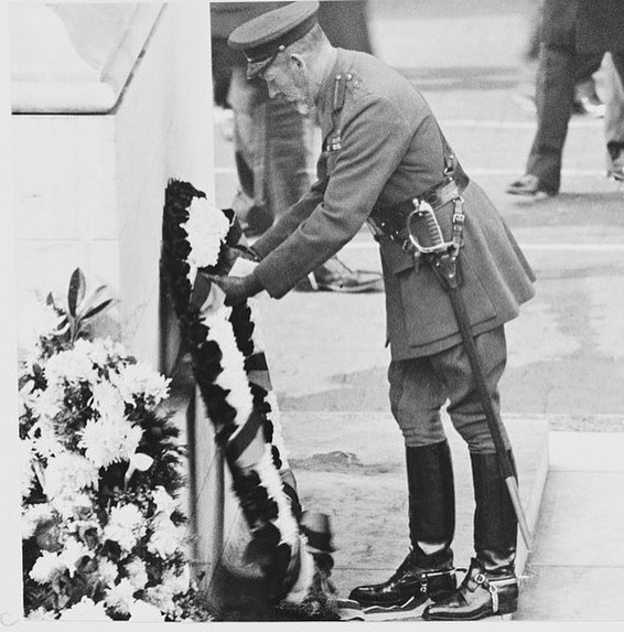 Today marks 100 years since King George V unveiled the Cenotaph: a new national memorial to the 'Glorious Dead' of the 1914-1918 war