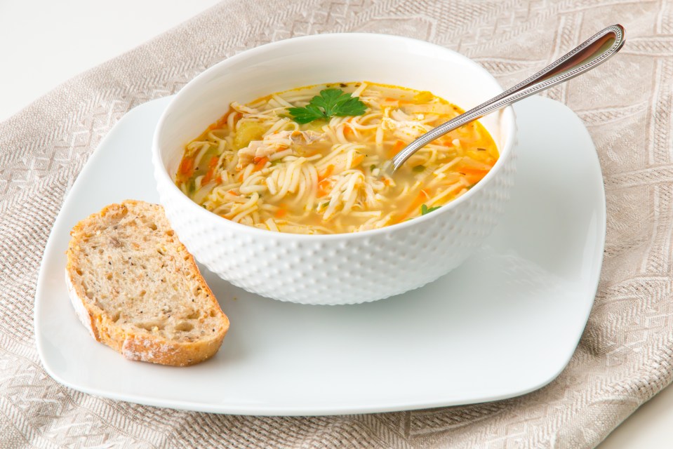 Do not add the noodles if you plan to freeze this soup