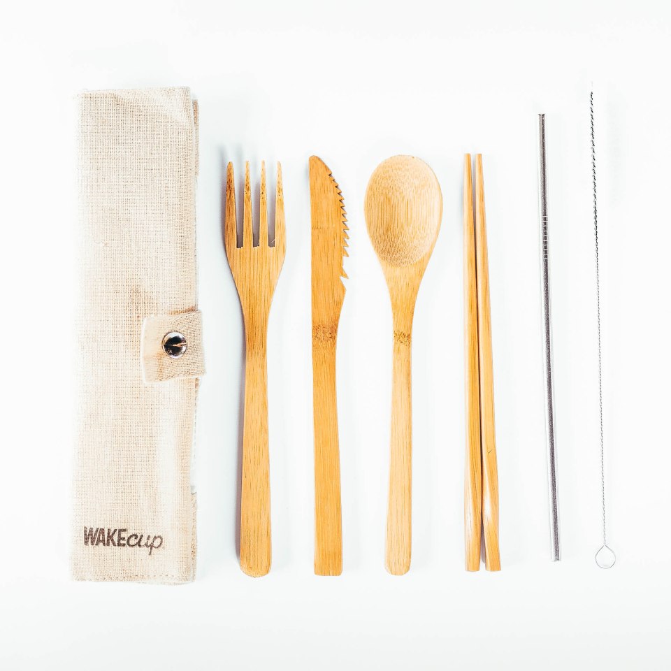 If you're in need of extra cutlery, opt for bamboo sets rather than plastic