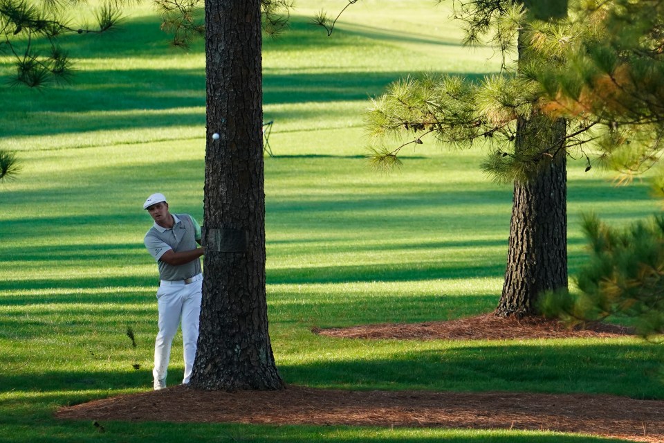 The US Open champion has work to do on Saturday morning to make the cut