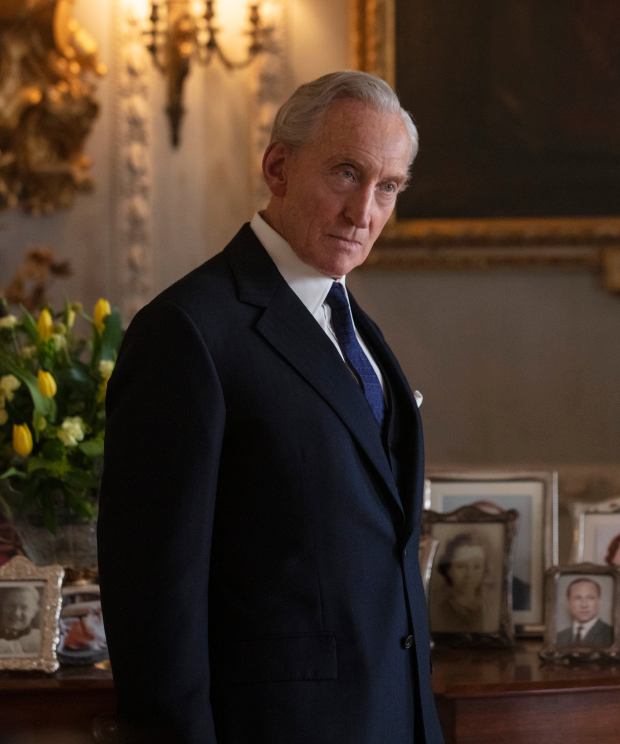 Charles Dance portrays Lord Mountbatten in The Crown