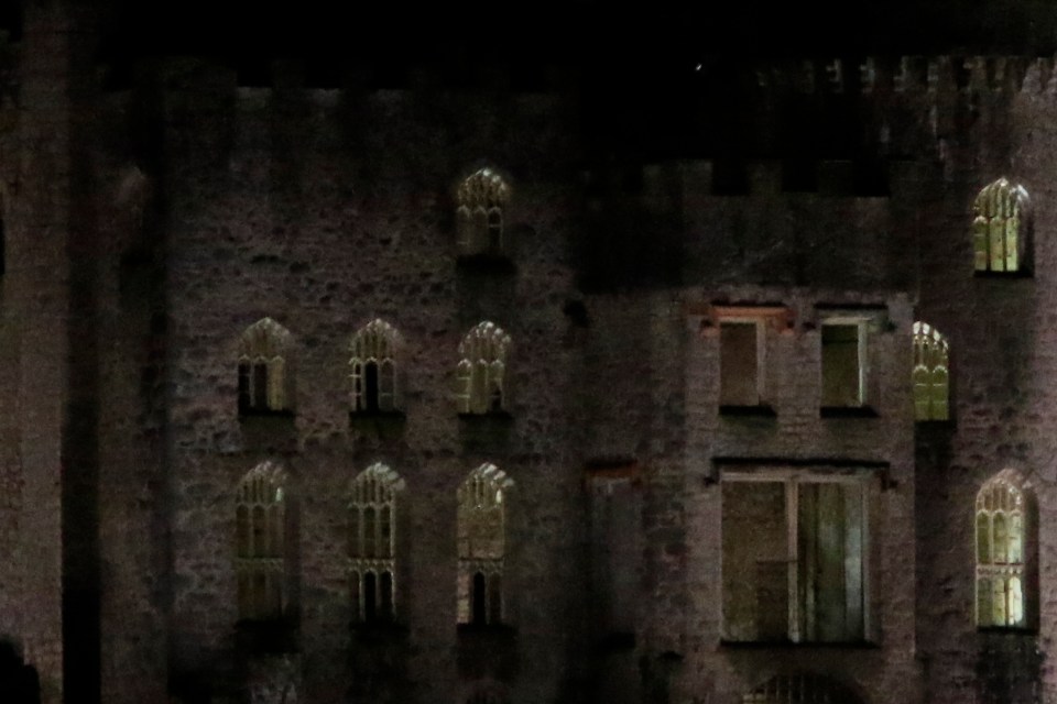 I’m a Celeb fans were spooked this week by the apparent sighting of a ghostly figure at Gwyrch Castle