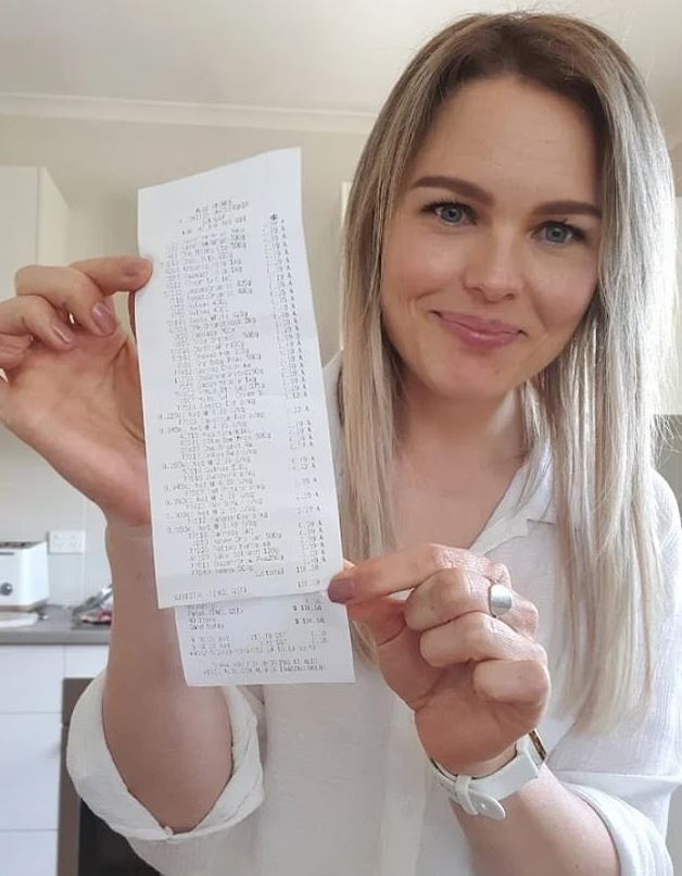 Cassie McKay, a mum-of-two, made 95 meals out of £65 worth of groceries from Aldi