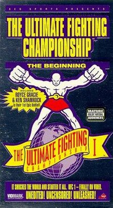 The original poster for UFC 1