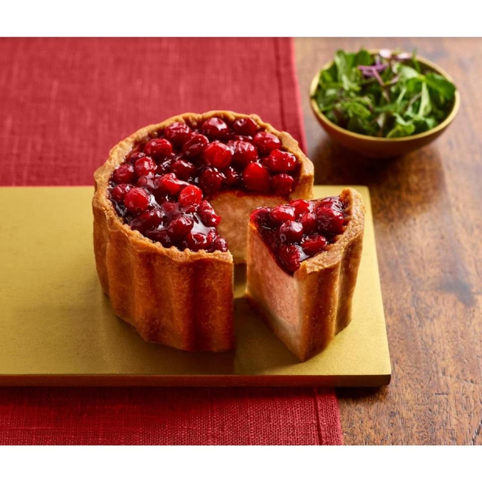 Morrisons cranberry-topped large pork pie is a winner