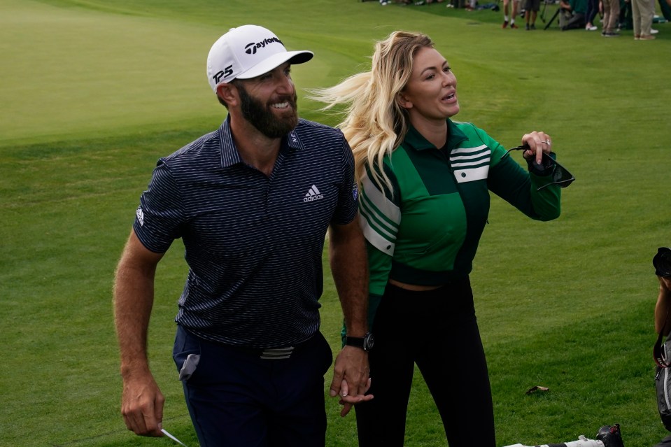 Dustin Johnson finished with a record low score of 20 under par at Augusta