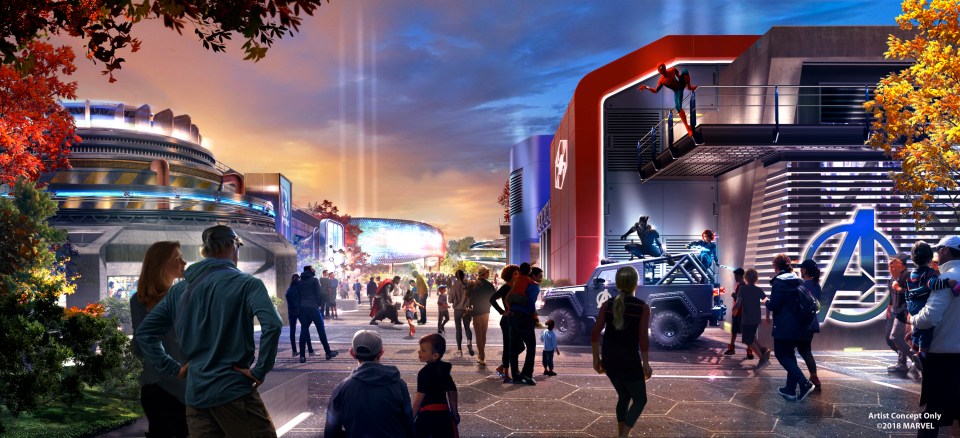 Disney has revealed the new rides and hotels coming to the Paris theme park next year, including the Marvel Avengers Campus