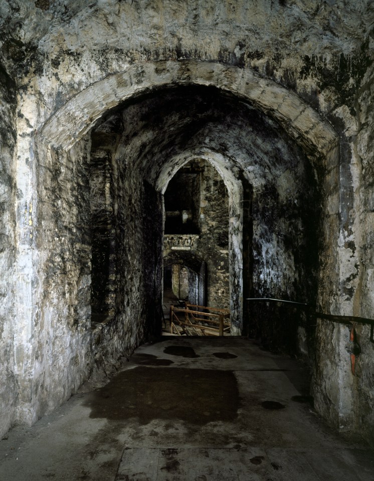 The hallway where visitors have spotted a screaming woman