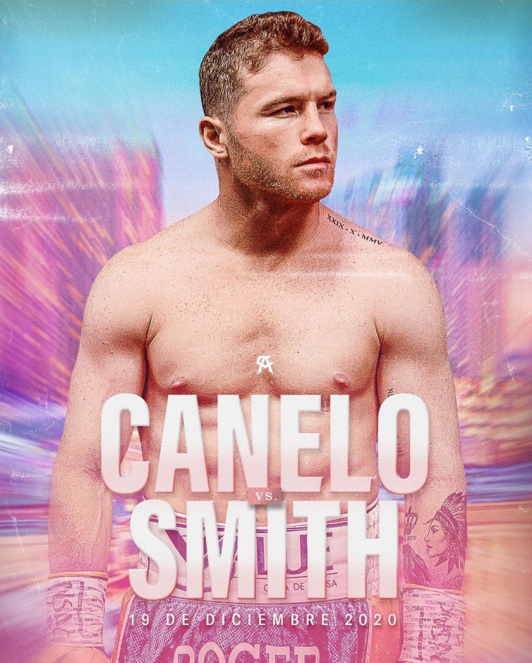 Canelo Alvarez announced his fight with Callum Smith before the Brit had even signed the contract