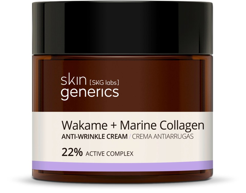 This blend of hyaluronic acid and wakame extract reduces fine lines 