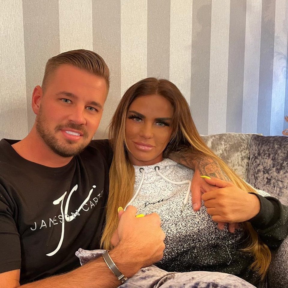 Katie Price has been gifted a new puppy from boyfriend Carl Woods