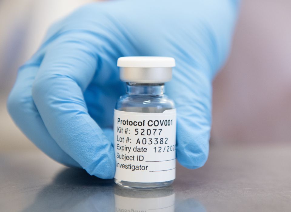 The vaccine - called ChAdOx1 nCoV-19 - uses a harmless, weakened version of a common virus which causes a cold in chimpanzees