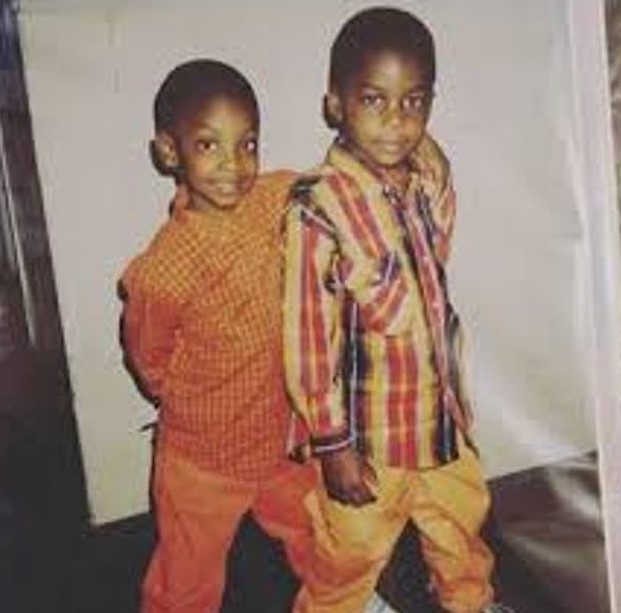 21 Savage shared this childhood picture of him and Terrell Davis on Instagram