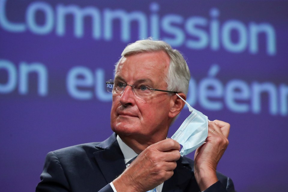 Michel Barnier will fly back to London for more talks tonight