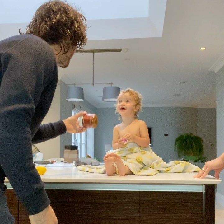 The huge open plan kitchen is the perfect place to cook healthy treats for the family