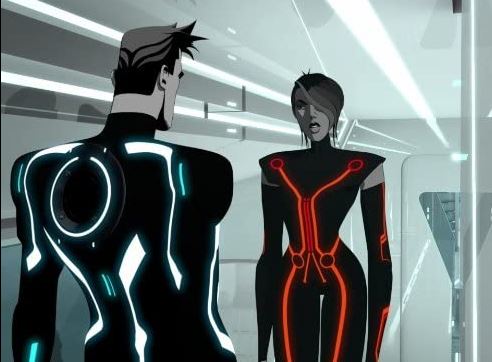  Elijah Wood voices the main character of Beck in Tron Uprising