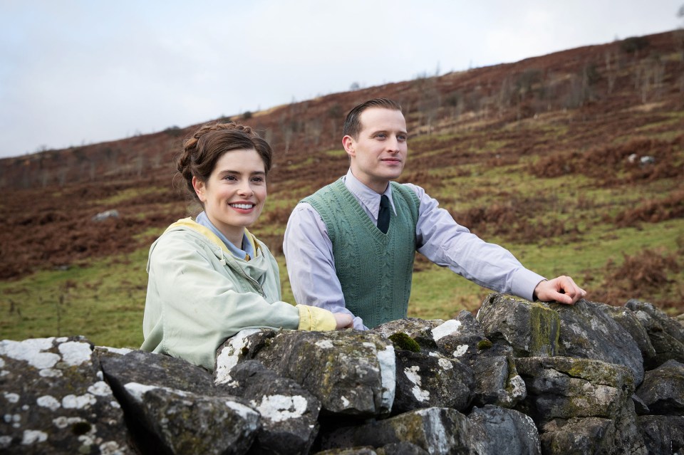 Nicholas, 30, plays James Herriot in the Channel 5 re-make of All Creatures Great & Small 